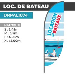Drapeau LOC. DE BATEAU