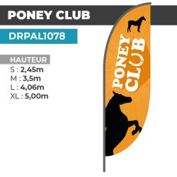 Drapeau PONEY-CLUB