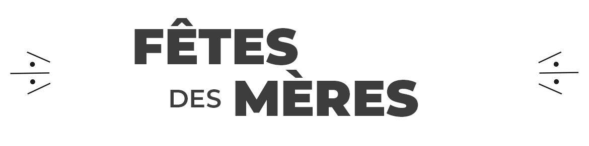 Drapeaux Fête des Mères – Oriflammes attractifs pour boutique, cadeaux