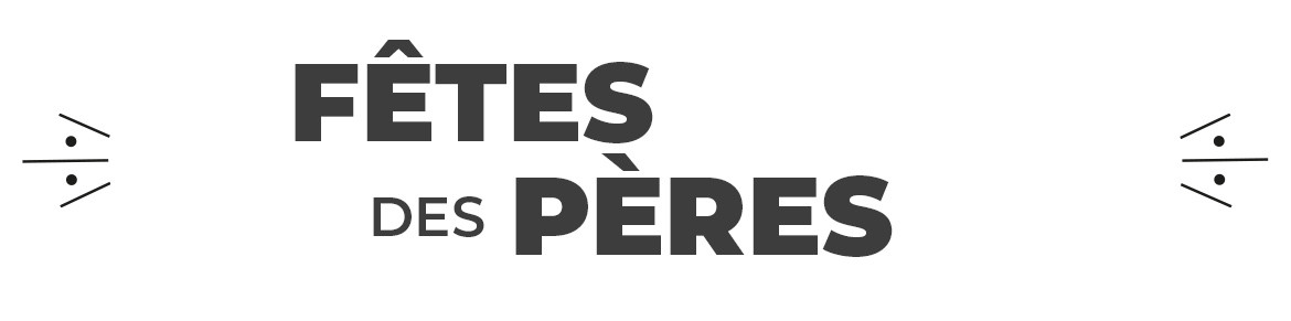 Drapeaux Fête des Pères – Beachflag saisonnier boutiques et cadeaux