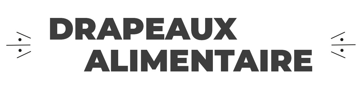 Drapeaux Alimentaire