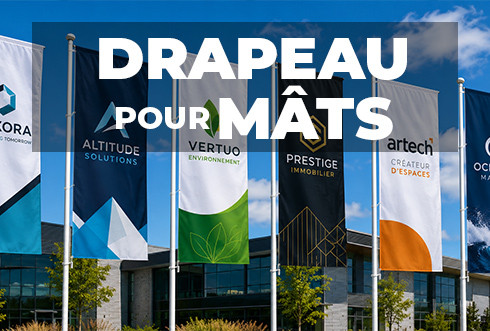 Drapeaux pour mât et potence