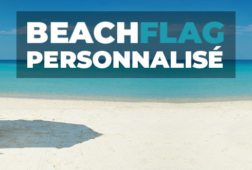 Beachflag personnalisé